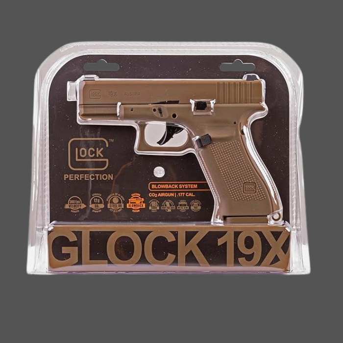 Pistola CO2 Glock 19X Umarex Cal. 4.5 mm (.177)