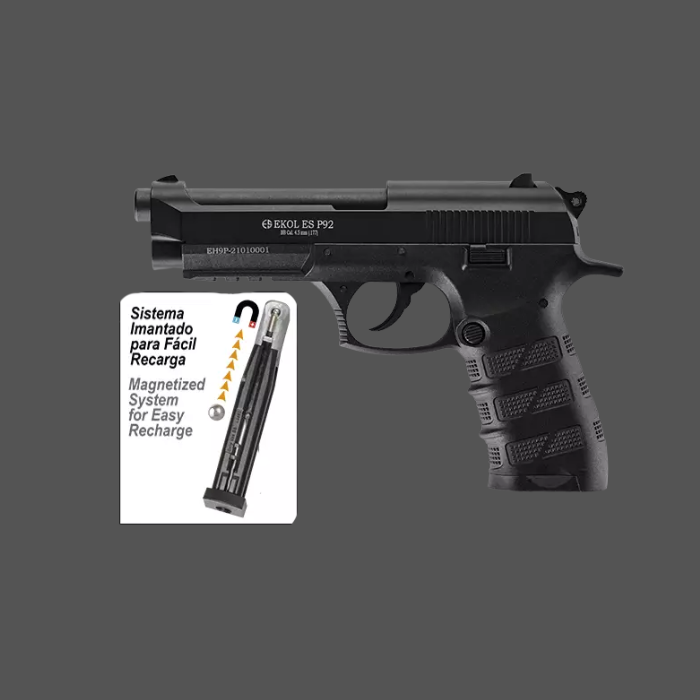 Pistola CO2 EKOL P92B 4.5MM