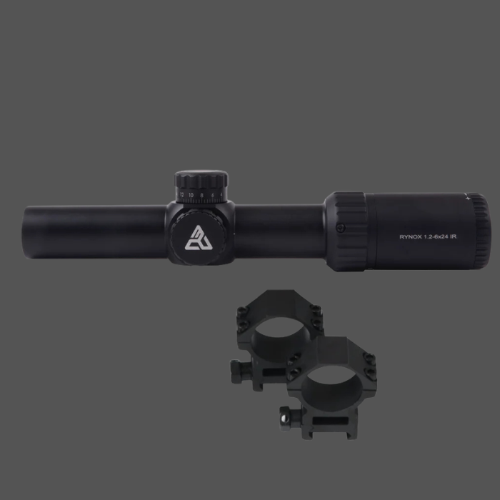 Mira Telescópica Rinox 1.2-6x24 IR Iluminada