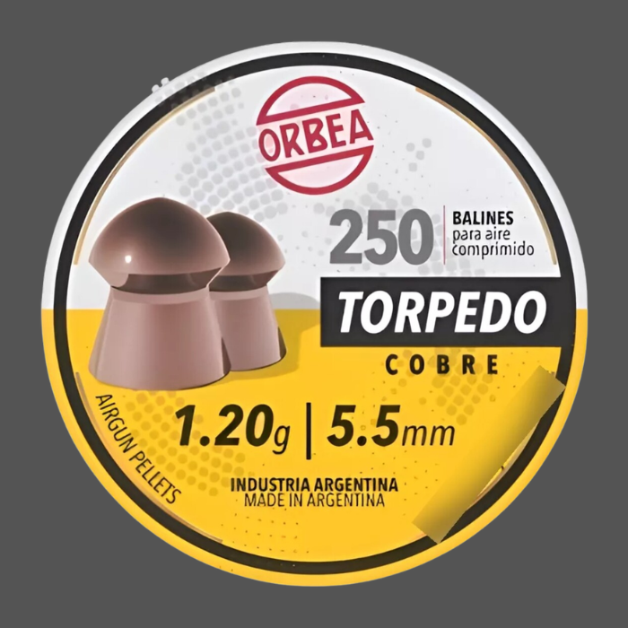 Diábolos Orbea Torpedo Cobre Calibre 5.5 mm (.22)