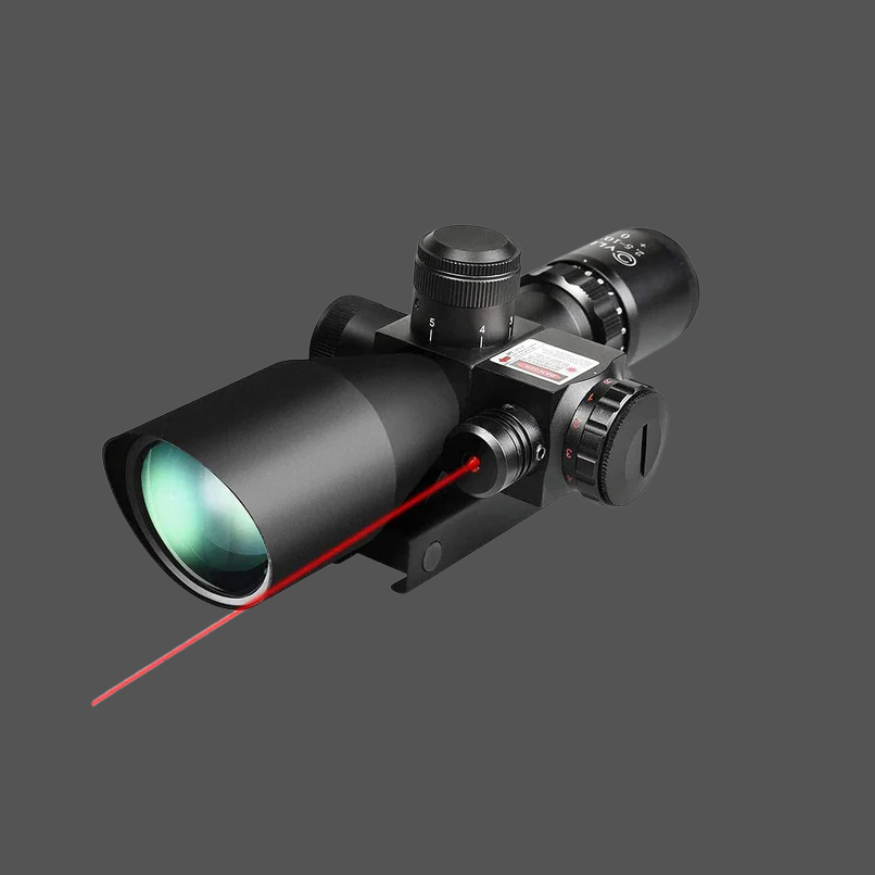 Mira Telescópica CVLIFE 2.5-10x40 con Láser