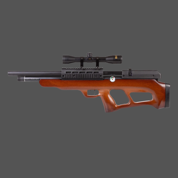 Rifle Beeman Commodore .22 PCP Wood Stock (Modelo 1358)