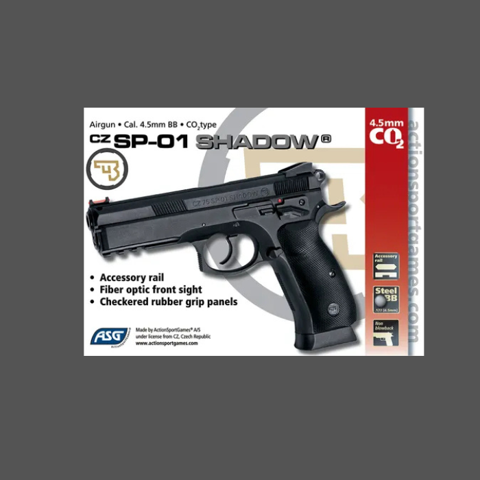 Pistola CO2 ASG CZ 75 SP-01 Shadow