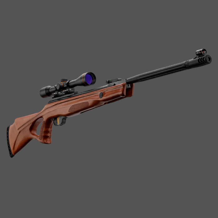 Rifle de Aire Beeman Modelo 10620 Calibre 5.5 mm (.22) Combo con Mira 6x40