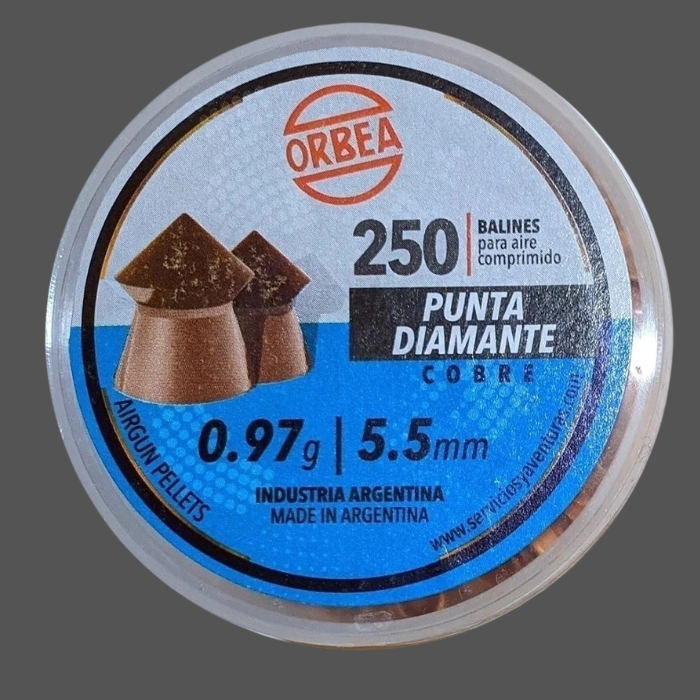 Copas Orbea Punta Diamante Cobre 5.5 mm